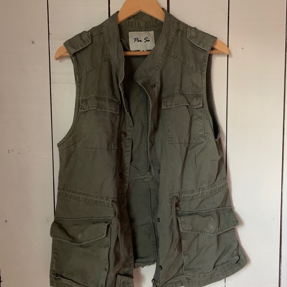 Army Green Utility Vest